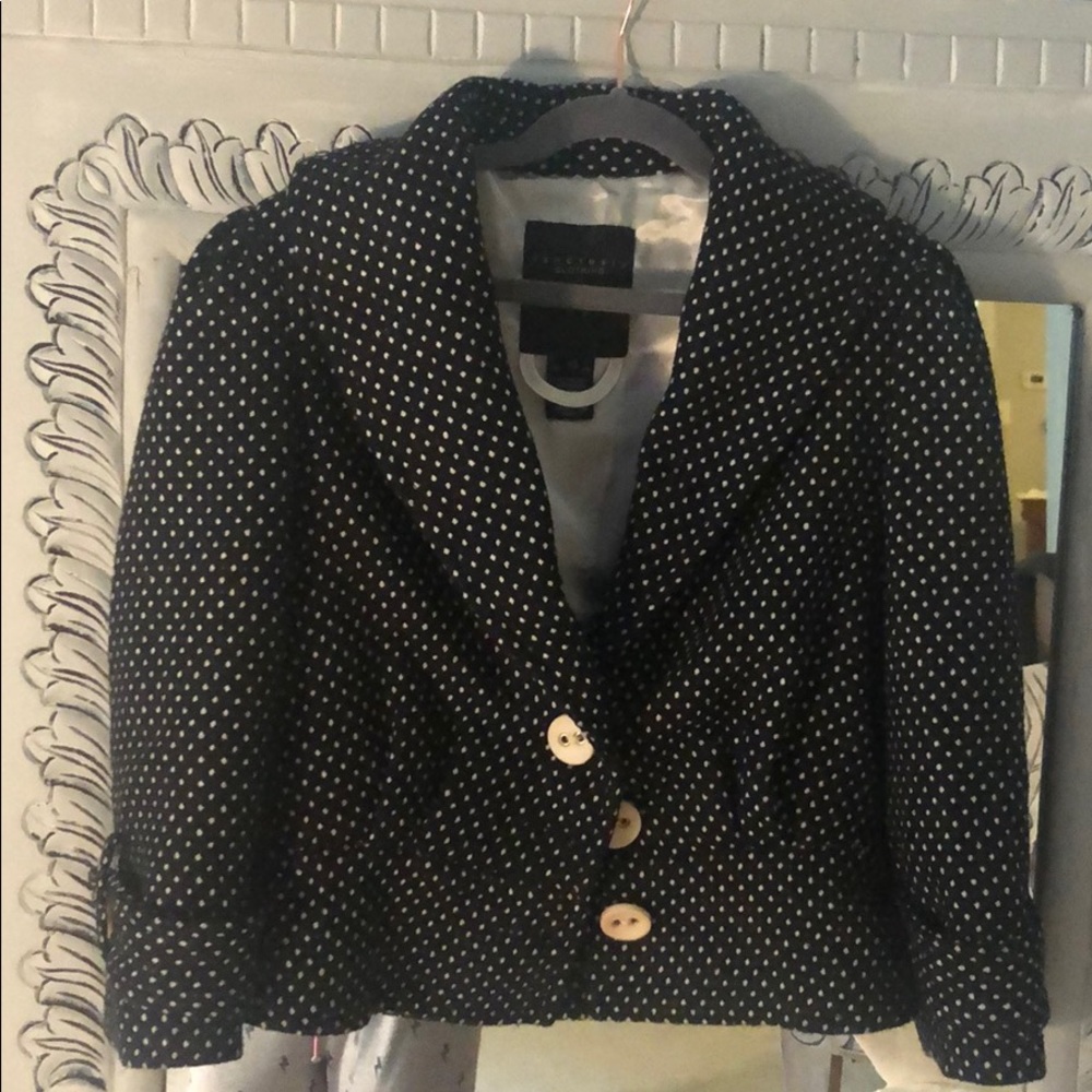 Cropped blazer from Anthro!